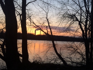 The sun setting on the Susquehanna river: another cornerstone of central PA life